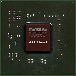 G86-770-A2 GPU  nVidia GeForce 8600M GS