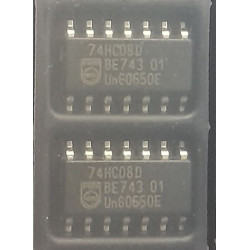 74HC08; 74HCT08 is a quad 2-input AND gate