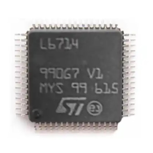 L6714 implements a four phase step-down controller 