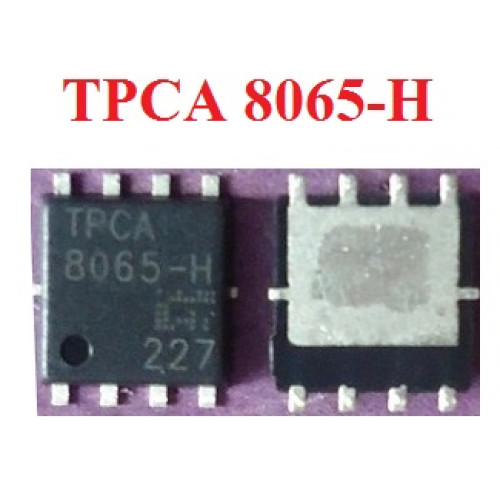TPCA8065-H, MOSFET transistor N channel, 30 V, 16 A, QFN8