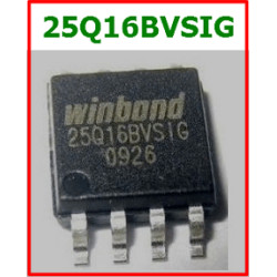 Winbond  25Q16BVSIG, W25Q16BVSSIG