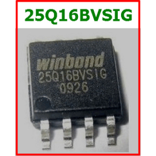  Winbond  25Q16BVSIG, W25Q16BVSSIG